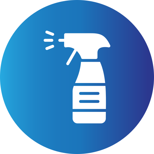 Spray free icon