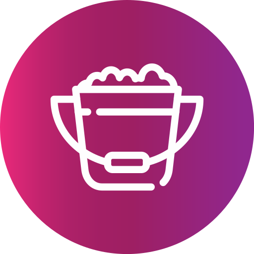 Bucket free icon