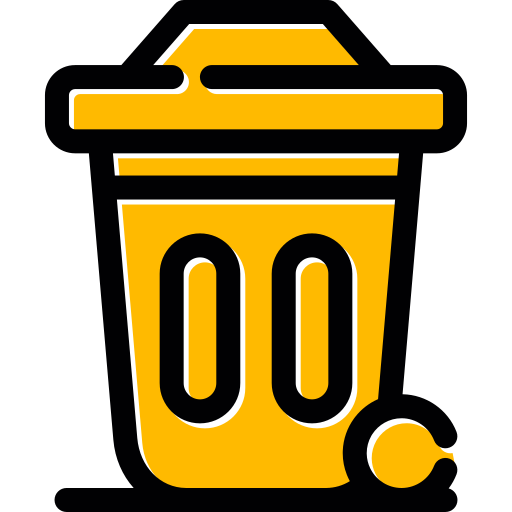 Dustbin free icon Dustbin free icon