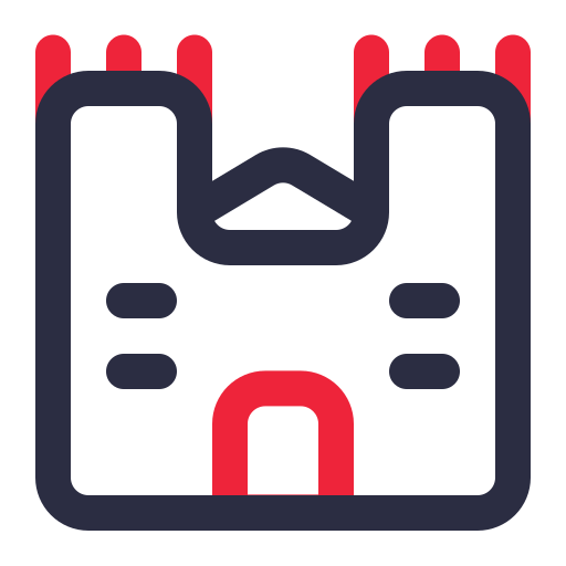 castillo icono gratis