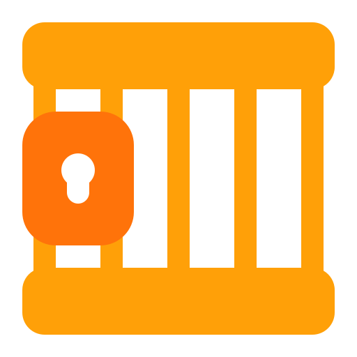prisión icono gratis