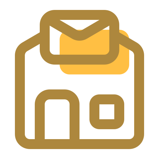 bureau de poste Icône gratuit bureau de poste Icône gratuit
