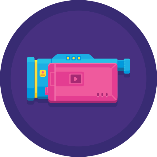 camara de video icono gratis