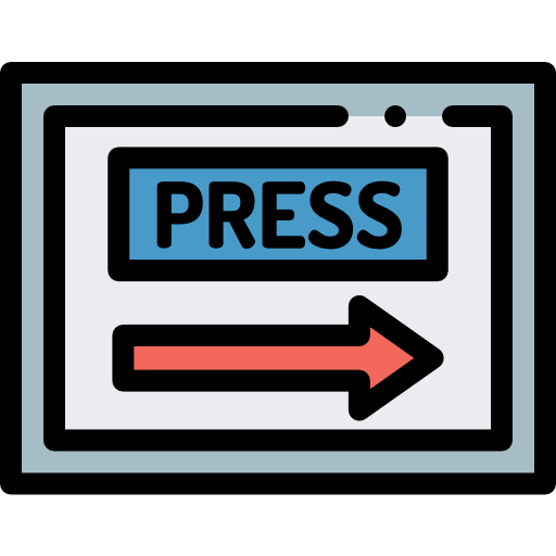Press - free icon