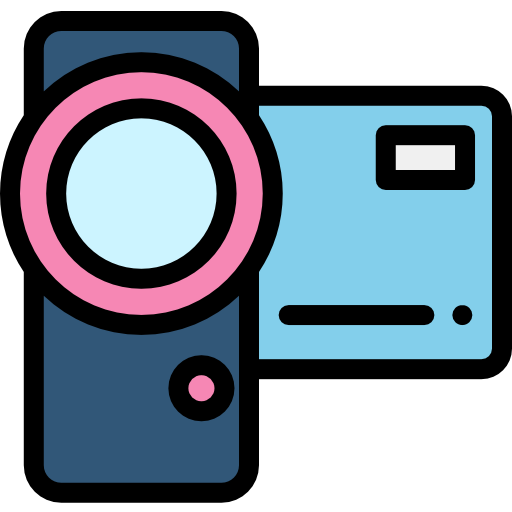 camara de video icono gratis