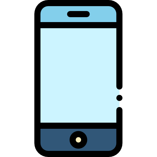 Smartphone Detailed Rounded Lineal color icon