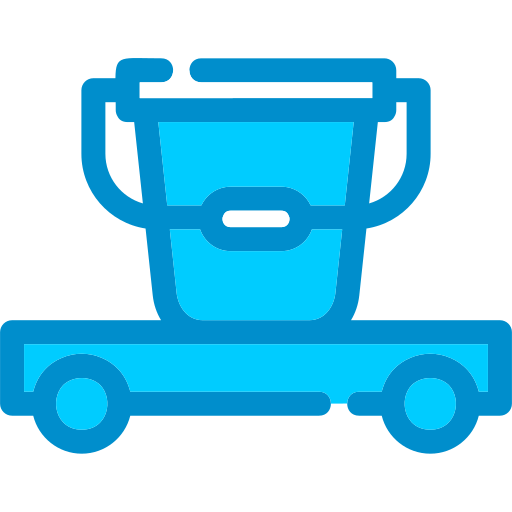 chariot de nettoyage Icône gratuit