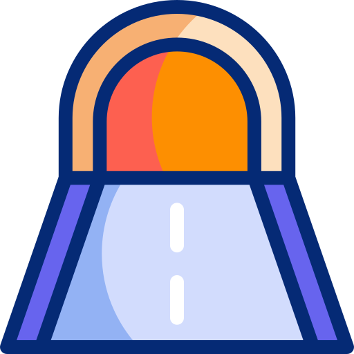 route du tunnel Icône gratuit route du tunnel Icône gratuit