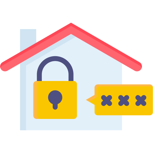 bloqueo de casa icono gratis