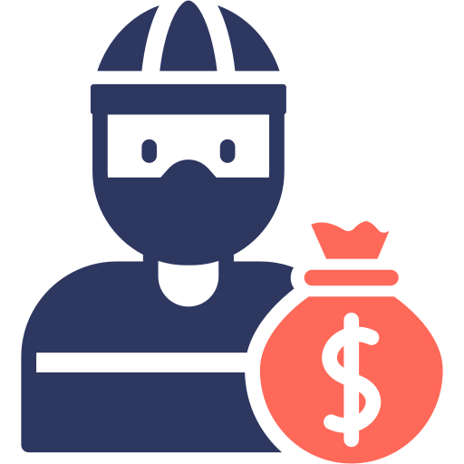 Theft free icon