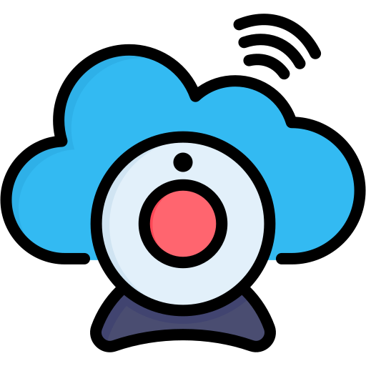 cámara web icono gratis