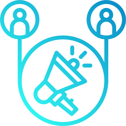 Партнерский маркетинг бесплатно иконка