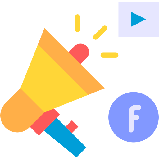 marketing de medios sociales icono gratis