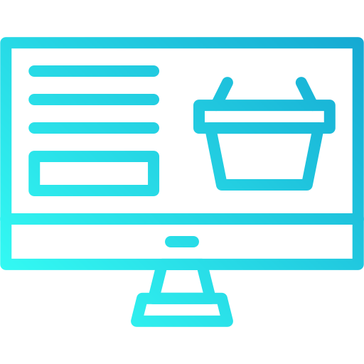 carrinho on-line grátis ícone