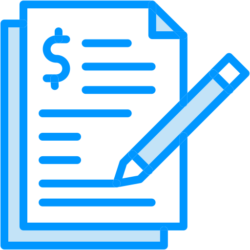 artículo pagado icono gratis