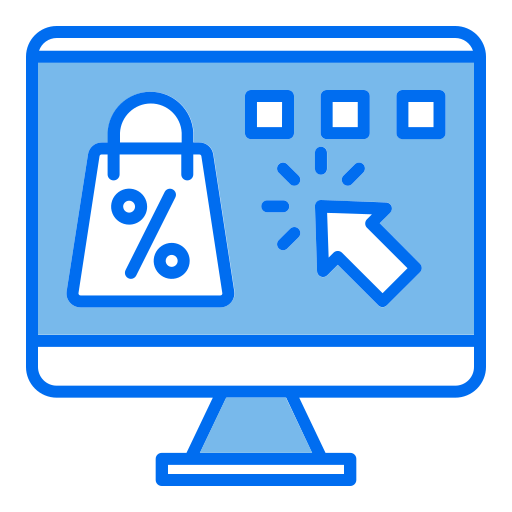 tienda online icono gratis