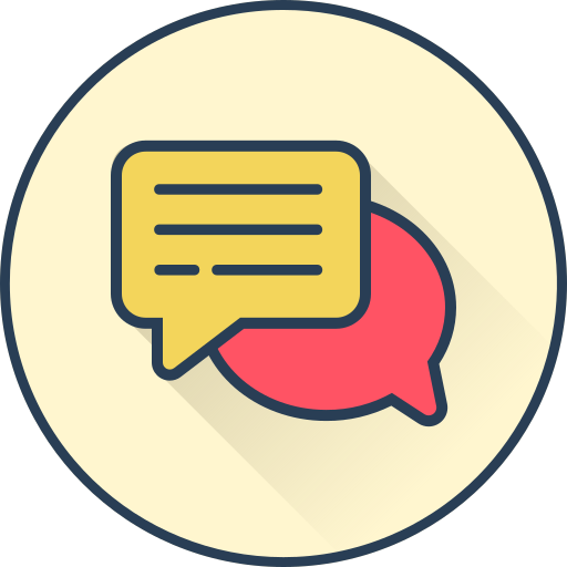 bulle de discussion Icône gratuit bulle de discussion Icône gratuit