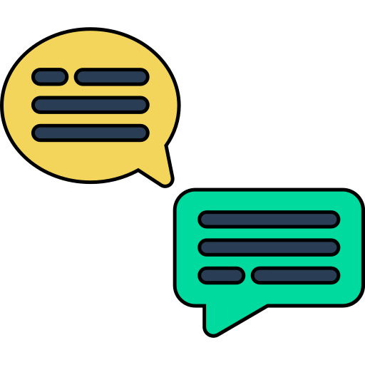 bulle de discussion Icône gratuit