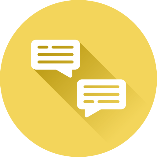 bulle de discussion Icône gratuit
