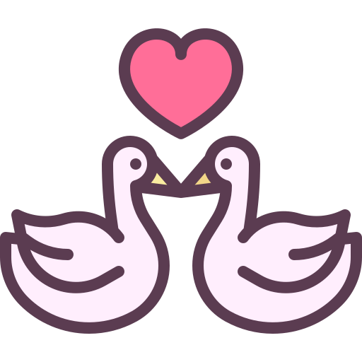 cisnes icono gratis