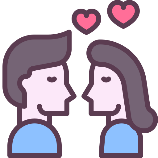 se beijando grátis ícone se beijando grátis ícone