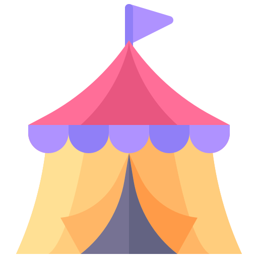 chapiteau de cirque Icône gratuit chapiteau de cirque Icône gratuit