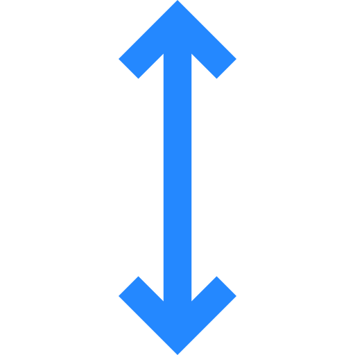 transparent double arrow