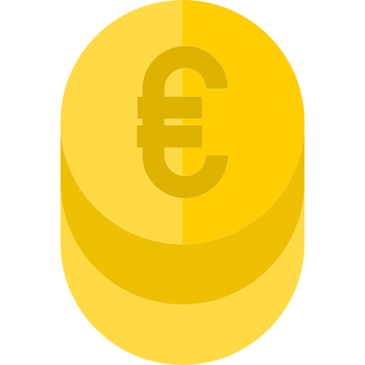 euro icono gratis