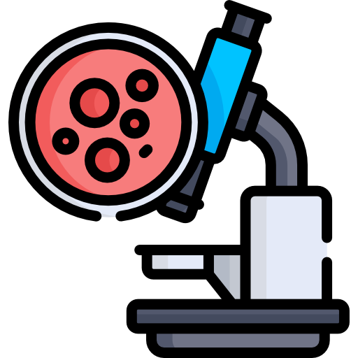 Icono De Biopsia Special Lineal Color