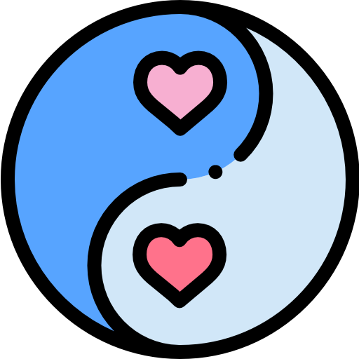 yin yang icono gratis