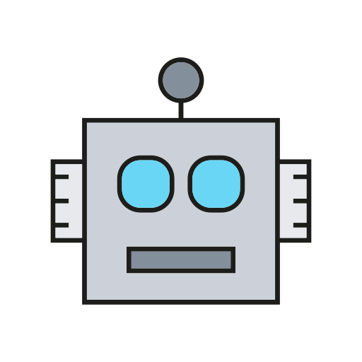 cabeza de robot icono gratis