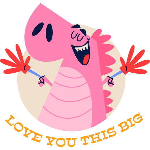 liebe dich kostenlos Sticker