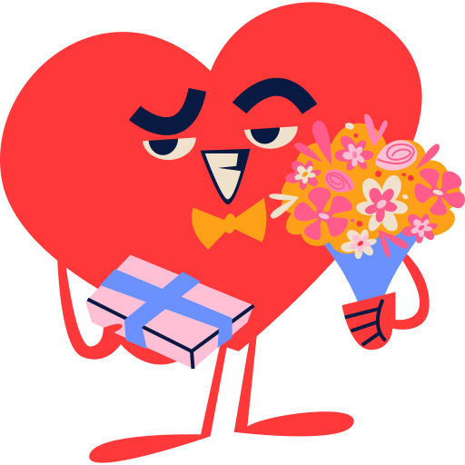 cœur gratuit sticker