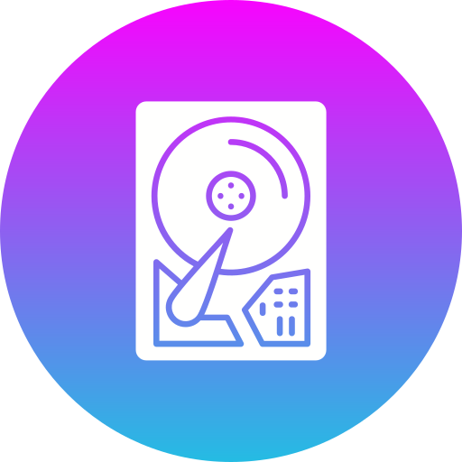 disco duro icono gratis