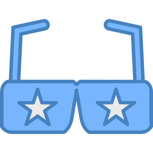 Party glasses free icon Party glasses free icon