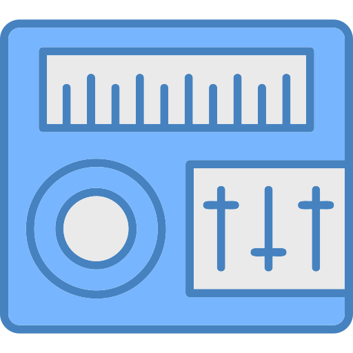 mezclador de sonido icono gratis