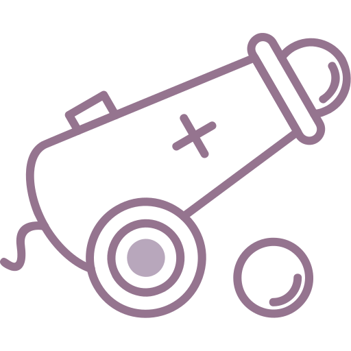 cañón icono gratis