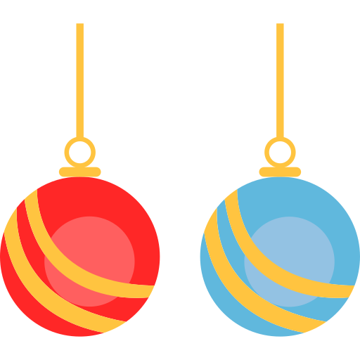 bola de decoracion icono gratis