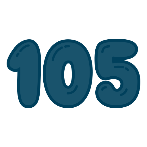 105 grátis ícone 105 grátis ícone