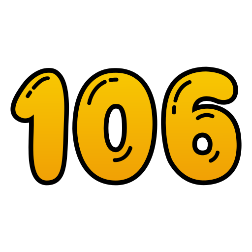 106 Icône gratuit 106 Icône gratuit