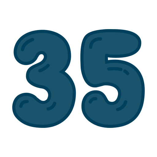 35 Icône gratuit 35 Icône gratuit