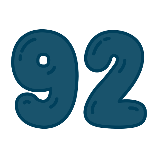 92 Icône gratuit