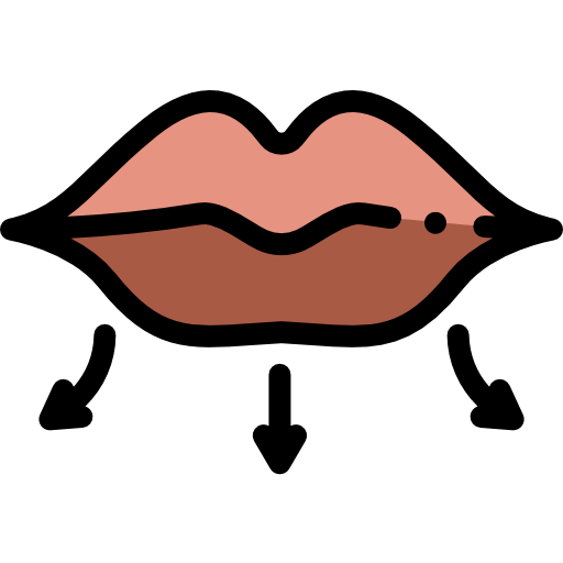 labios icono gratis