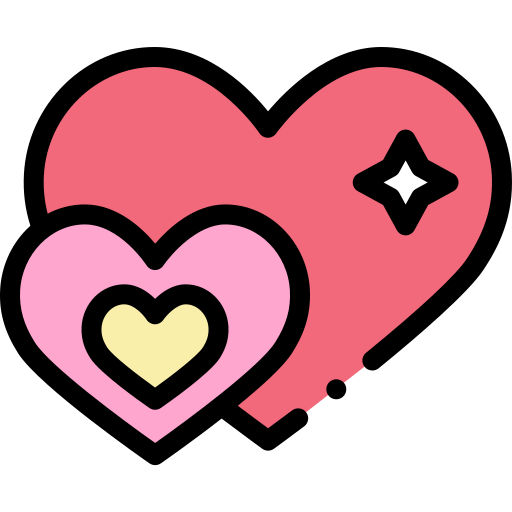 corazones icono gratis