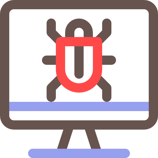 software malicioso icono gratis