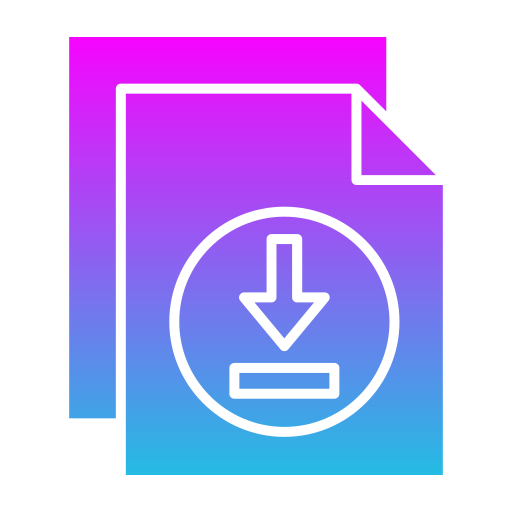 descarga de archivos icono gratis