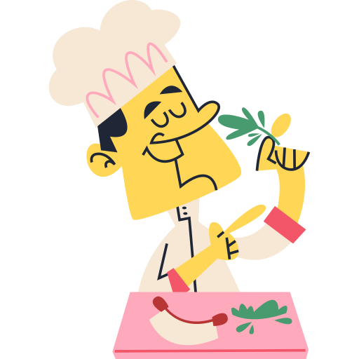 cocinero gratis sticker