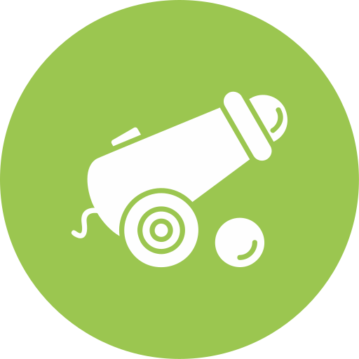 cañón icono gratis