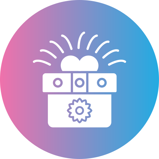 Gift box free icon