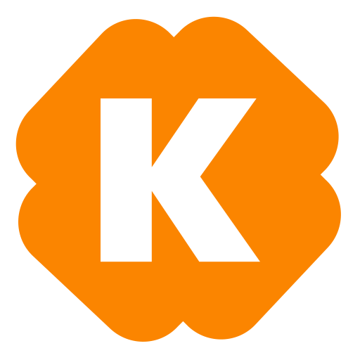 letra k icono gratis